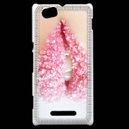 Coque Sony Xperia M Bouche sucrée 16