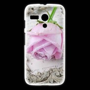 Coque Motorola G Rose Vintage