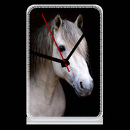Pendule de bureau Cheval connemara 2
