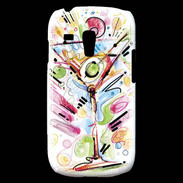 Coque Samsung Galaxy S3 Mini cocktail en dessin