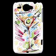 Coque HTC Wildfire G8 cocktail en dessin