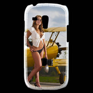 Coque Samsung Galaxy S3 Mini Avion sexy