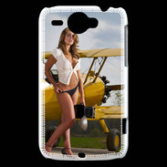 Coque HTC Wildfire G8 Avion sexy