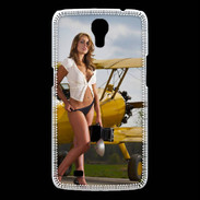 Coque Samsung Galaxy Mega Avion sexy