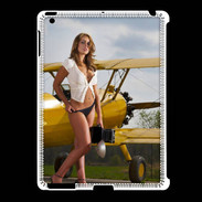 Coque iPad 2/3 Avion sexy