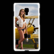 Coque LG L7 2 Avion sexy