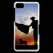 Coque Blackberry Z10 Silhouette d'un toréador