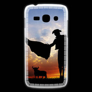 Coque Samsung Galaxy Ace3 Silhouette d'un toréador