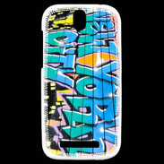 Coque HTC One SV Graffiti New York City