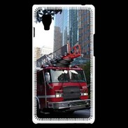 Coque LG Optimus L9 Camion de pompier Américain