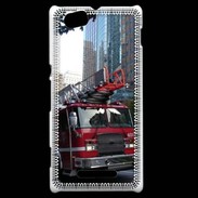 Coque Sony Xperia M Camion de pompier Américain