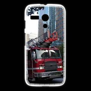 Coque Motorola G Camion de pompier Américain