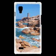 Coque LG Optimus L9 Bord de mer en Bretagne