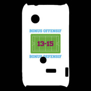 Coque Sony Xperia Typo Bonus Offensif-Défensif Blanc