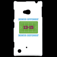Coque Nokia Lumia 720 Bonus Offensif-Défensif Blanc