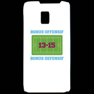 Coque LG P990 Bonus Offensif-Défensif Blanc