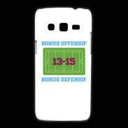Coque Samsung Galaxy Express2 Bonus Offensif-Défensif Blanc