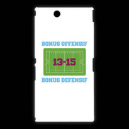 Coque Sony Xpéria Z Ultra Bonus Offensif-Défensif Blanc