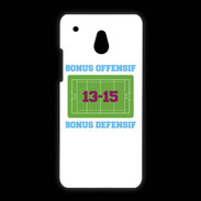 Coque HTC One Mini Bonus Offensif-Défensif Blanc