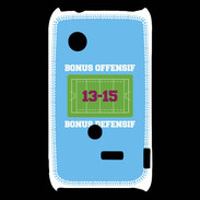 Coque Sony Xperia Typo Bonus Offensif-Défensif Bleu