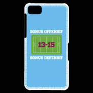 Coque Blackberry Z10 Bonus Offensif-Défensif Bleu