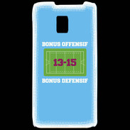 Coque LG P990 Bonus Offensif-Défensif Bleu