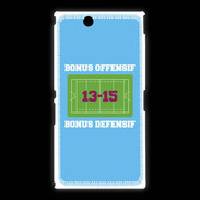 Coque Sony Xpéria Z Ultra Bonus Offensif-Défensif Bleu