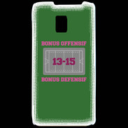 Coque LG P990 Bonus Offensif-Défensif Vert