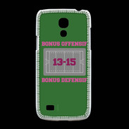 Coque Samsung Galaxy S4mini Bonus Offensif-Défensif Vert