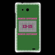 Coque Huawei Ascend Mate Bonus Offensif-Défensif Vert