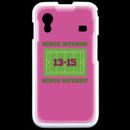 Coque Samsung ACE S5830 Bonus Offensif-Défensif Rose