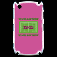 Coque Blackberry 8520 Bonus Offensif-Défensif Rose