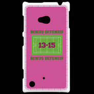 Coque Nokia Lumia 720 Bonus Offensif-Défensif Rose
