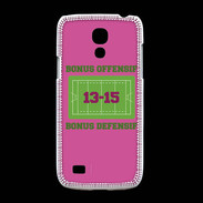 Coque Samsung Galaxy S4mini Bonus Offensif-Défensif Rose