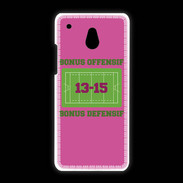 Coque HTC One Mini Bonus Offensif-Défensif Rose