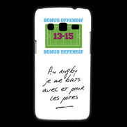 Coque Samsung Galaxy Express2 Les potes Bonus offensif-défensif Blanc