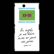 Coque Sony Xpéria Z Ultra Les potes Bonus offensif-défensif Blanc
