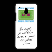 Coque HTC One Mini Les potes Bonus offensif-défensif Blanc