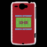 Coque HTC Wildfire G8 Bonus Offensif-Défensif Rouge