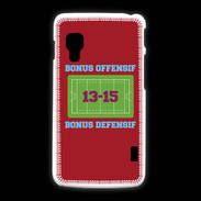 Coque LG L5 2 Bonus Offensif-Défensif Rouge