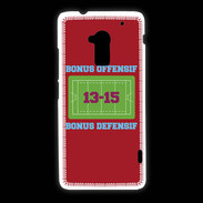 Coque HTC One Max Bonus Offensif-Défensif Rouge