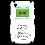 Coque Blackberry 8520 Fin de match Bonus offensif-défensif Blanc