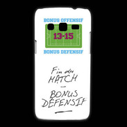 Coque Samsung Galaxy Express2 Fin de match Bonus offensif-défensif Blanc