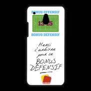 Coque HTC One Mini Merci l'arbitre Bonus offensif-défensif Blanc
