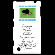 Coque Nokia Lumia 720 Plaquage Bonus offensif-défensif Blanc