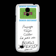 Coque Samsung Galaxy S4mini Plaquage Bonus offensif-défensif Blanc