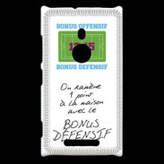 Coque Nokia Lumia 925 1 point bonus offensif-défensif Blanc