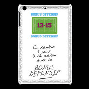 Coque iPadMini 1 point bonus offensif-défensif Blanc