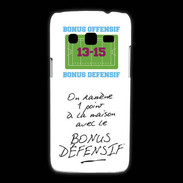 Coque Samsung Galaxy Express2 1 point bonus offensif-défensif Blanc