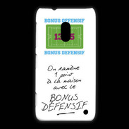 Coque Nokia Lumia 620 1 point bonus offensif-défensif Blanc